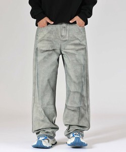 【aimoha neo】Rustic Wash Denim メンズ デニム ウォッシュ加工 ヴィンテージ