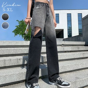 デニム《グラデーションダメージデニムパンツ 全2色 4サイズ》