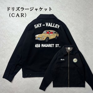 ドリズラージャケット　車　アウター　カジュアル　アメカジ　ストリート　刺繍