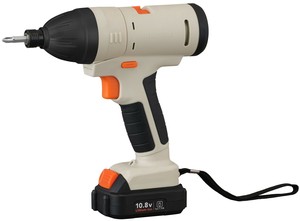【アイリスオーヤマ　初心者向け　工具】　マルチギア　充電式インパクトドライバーセット<br>10．8V