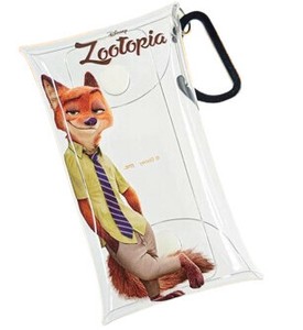 クリアマルチケースSサイズ　ズートピア