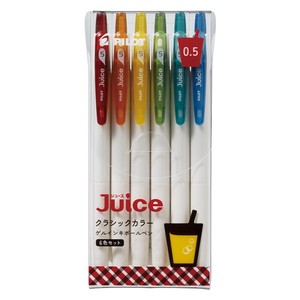 【PILOT(パイロット)】 ジュース   0.5mm  クラシックカラー  ＜6色セット＞