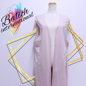 【！！セール品！！】エレガントパールロングジレ