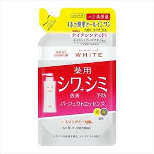 モイスチュアマイルド　ホワイト　リンクルケア　パーフェクトエッセンス　つめかえ