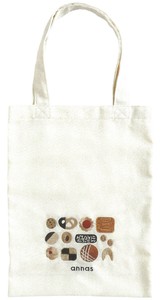 【2025春夏新作】【刺繍文具】【annas・アンナス】刺繍トート　クッキー　T220-08