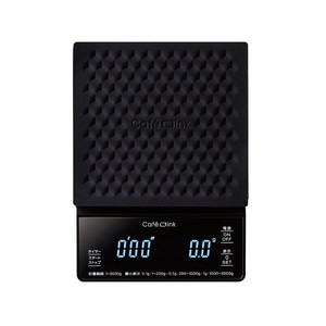 CafeLink カフェリンク 　新型コーヒースケール　ブラック　ADCS-031BK