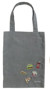 【2025春夏新作】【刺繍文具】【annas・アンナス】刺繍トート　フード　T220-10