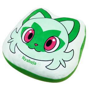 【ポケモン】もちもちフェイスクッション ニャオハ