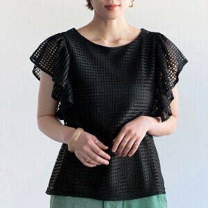 2025年新商品 衬衫 网眼 格子图案 衬衫
