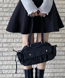 ギャザーリボンボストン