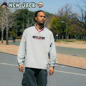 NJ251-2986 NEW JACK DJ NEW JACKナイロンプルオーバー