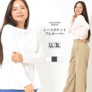 T 恤/上衣 新商品 2025年 圆领 秋 蕾丝