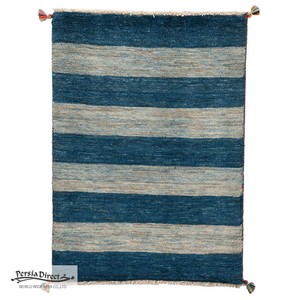 ギャッベ　ペルシャ　イラン　オーガニックウール　絨毯　ラグ　玄関マットL (約60×90cm）G1650　64×88cm