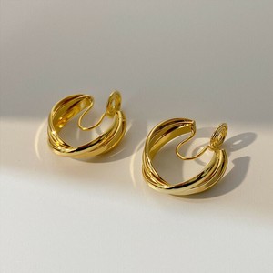 イヤークリップ　18k イヤーカフ　イヤーカフ アレルギー 耳の穴なし　2色 イヤーカフ ニッケルフリー