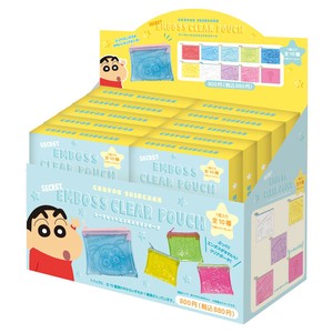 【ティーズ】クレヨンしんちゃんシークレットエンボスクリアポーチ　アップ／単品（10種）