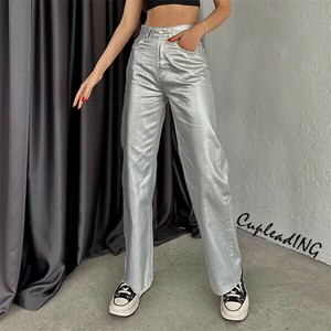シーズン商品 早い者勝ち ヴィンテージ スラックス 個性 春 ポケット ゆったりする ワイドパンツ 怠惰な風
