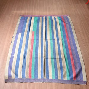 多用毯 经典复古 竖纹 茶色 196 x 138cm