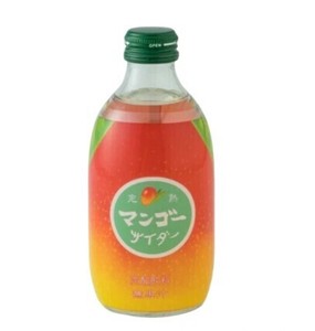 【友桝飲料】【1ケースから直送・送料込み】完熟マンゴーサイダー　300ml