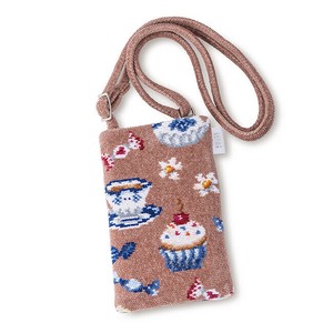 フェイラー FEILER　ショルダーバッグ  ミニバッグ　スウィートトリート ベージュ　限定品　紅茶お菓子