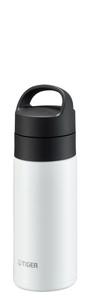 タイガー MKB-T361WJ 真空断熱炭酸ボトル 0.36L パールホワイト