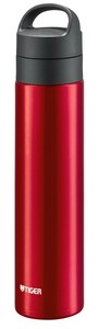 タイガー MKB-T601RB 真空断熱炭酸ボトル 0.6L クリアーレッド