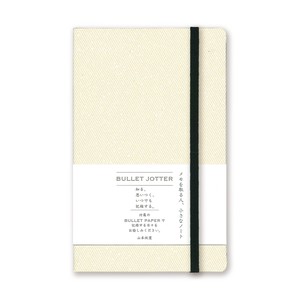 BULLET JOTTER Gabardine Ivory white