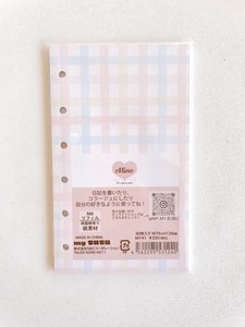 Notebook Colorful Check Refill 30-pcs
