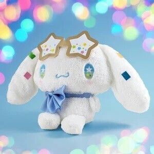 ★シナモロール　スターライトパーティー M　ぬいぐるみ