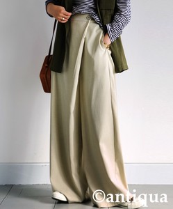 [antiqua] Full-Length Pant Design Ladies fashion