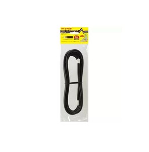 マスプロ電工　BS・CS用 低損失75Ωケーブル3m (5Cケーブル)　S5CFB3M(BK)-P