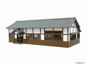 みにちゅあーとキット 情景シリーズ S=1/87・80 駅舎-4 MK05-27