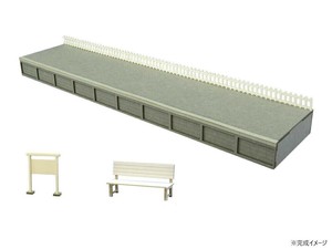 みにちゅあーとキット 情景シリーズ S=1/87・80 ホーム58A延長 MK05-23