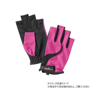 プロモンテ UVケアートレッキンググローブフィンガーレス GB058U 2Sサイズ マゼンタ