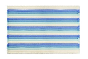 やみつきバスマット　40×60cm ブルー