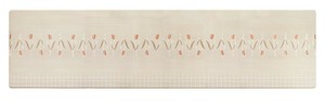 拭けるインテリアマット　60×240cm チューリップ