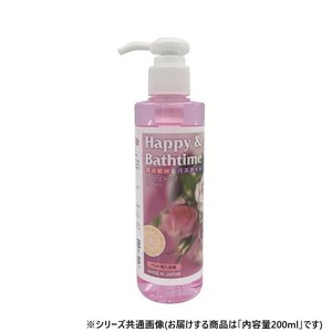 ペット用品　ハッピー&バスタイム　バラの香り200ml 021016