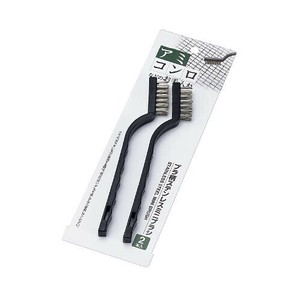 プラ柄ステンレスミニブラシ 2P 0599-678