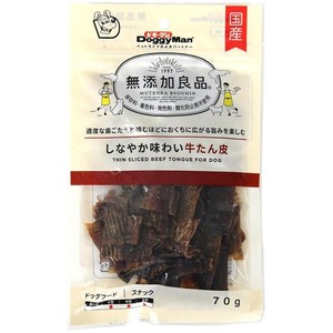 ［ドギーマンハヤシ］無添加良品 しなやか味わい牛たん皮 70g