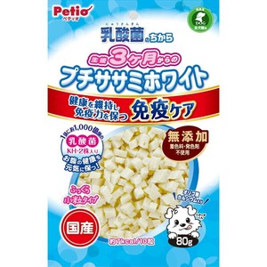 ［ペティオ］乳酸菌のちから 生後3ヶ月からのプチササミホワイト 80g