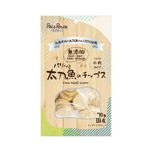 ［ペッツルート］パリッと太刀魚のチップス 70g