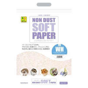 ［三晃商会］ノンダスト ソフトペーパー ホワイト 12L
