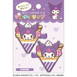 ■2025SS　新作■　サンリオキャラクターズ　スイーツデコマルチクリップ　クロミ