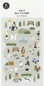 スワテリエ　ステッカー　In the park　1172