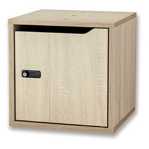 <ステーショナリー>組立式木製収納ボックス　(SB900WD)