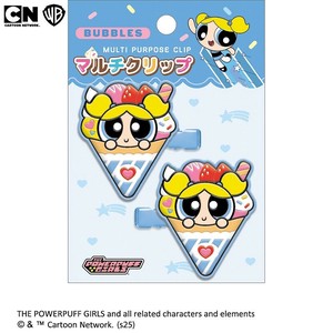 ■2025SS　新作■　The Powerpuff Girls　スイーツデコマルチクリップ　バブルス