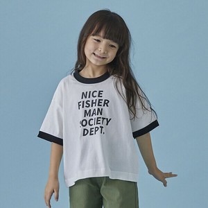 【25SS新作】FISHERMAN Tシャツ　リンガーTシャツ　リンガーデザイン　親子コーデ　リンクコーデ