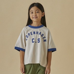 【25SS新作】COPENHAGEN Tシャツ　リンガーTシャツ　リンガーデザイン　おそろコーデ　リンクコーデ