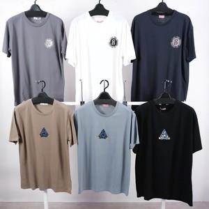 T-shirt T-Shirt Short Sleeve Unisex Men's Cut-and-sew 5-colors