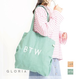 【即納】ロゴ刺繍ビッグトートバッグ　レディース　推し活