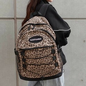 背包/双肩背包 豹纹 新商品 2025年